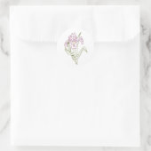 刺繍アイリスシール ラウンドシール (バッグ)