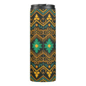 刺繍イカット生地エスニックデザイン タンブラー (裏面)