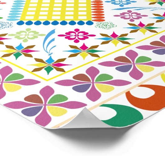 刺繍エキス ポスター (角)