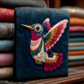 刺繍カラフルハミングバードパターン靴下 ソックス