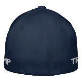 刺繍キャップUSAトランプ 刺繍入りキャップ (裏面)