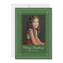 刺繍クリスマスパターン