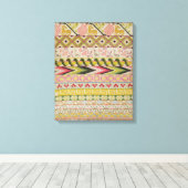 刺繍サンプラー キャンバスプリント (インサイチュ (ウッドフロア))