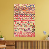 刺繍サンプラー キャンバスプリント (インサイチュ (リビング))