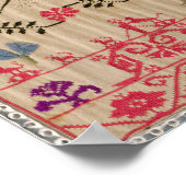 刺繍サンプラー ポスター (角)