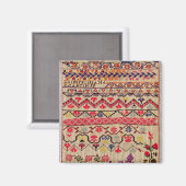 刺繍サンプラー マグネット (正面/裏面)