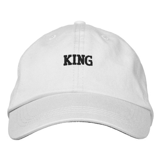 刺繍ハットバイザーキャップ帽子 刺繍入りキャップ (正面)