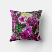 刺繍パンジー….. クッション (裏面)