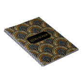 刺繍パーソナライズされたスタイル手帳 ノートブック (右側)