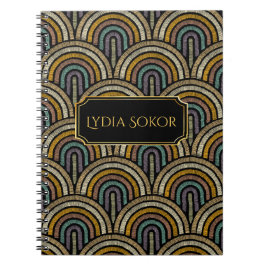 刺繍パーソナライズされたスタイル手帳 ノートブック