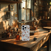 刺繍パーソナライズされたフローラiPhoneケース Case-Mate iPhoneケース