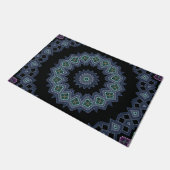 刺繍ビーズ模様 ドアマット (アングル)