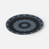 刺繍ビーズ模様 ペーパープレート (アングル)