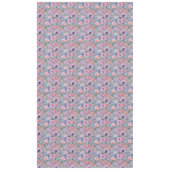 刺繍フローラシームレスパターン テーブルクロス (正面)