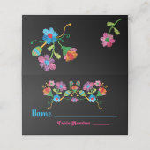 刺繍メキシカンフィエスタテーブルカード プレイスカード (外部開封)