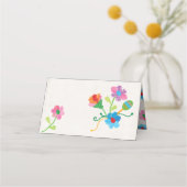 刺繍メキシカンフィエスタテーブルカード プレイスカード (裏面)