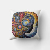 刺繍リズム：フォーク芸術交響曲 クッション (裏面)