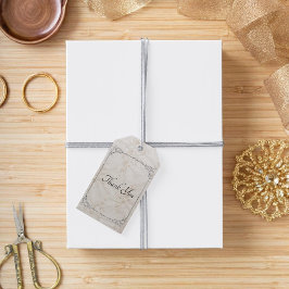 刺繍レース結婚のギフトラベル ギフトタグ