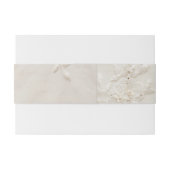 刺繍レース結婚のベリーバンド 招待状ベリーバンド (裏面例)