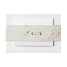 刺繍レース結婚のベリーバンド 招待状ベリーバンド