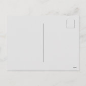 刺繍ヴィンテージ牡丹花 シーズンポストカード (裏面)