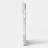 刺繍工芸・大理石テクスチャ iPhoneケース (左側面)