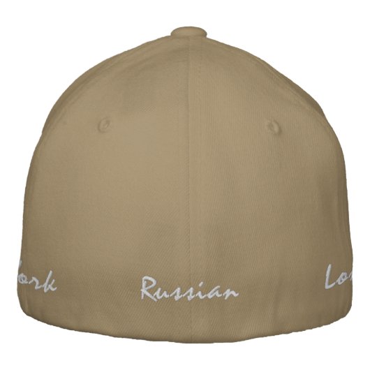 刺繍帽子 刺繍入りキャップ (裏面)