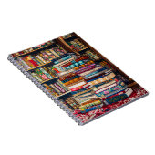 刺繍書籍ノートかわいらし&ジャーナル ノートブック (右側)