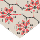 刺繍模様伝統的テーブルランナー ショートテーブルランナー (コーナー)