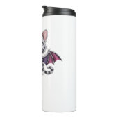 刺繍猫こうもりクラシックTシャツ タンブラー (回転右)