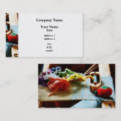 刺繍用品 – プラチナ 名刺 (正面/裏面)