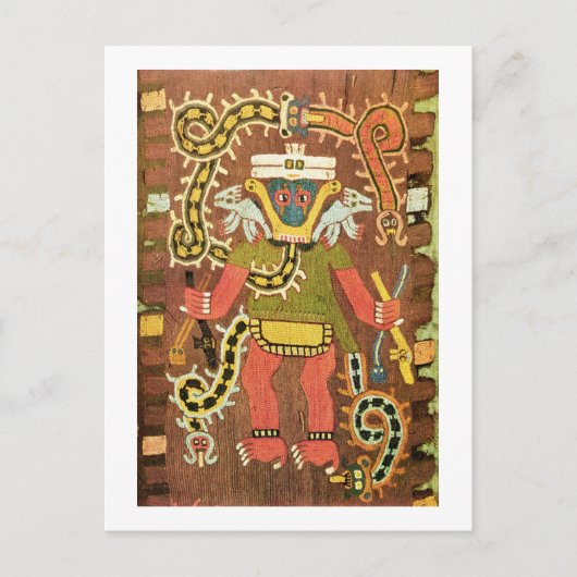 刺繍神話姿パラカス壊死病 ポストカード (正面)