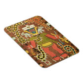 刺繍神話姿パラカス壊死病 マグネット (右側)