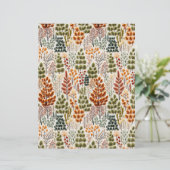 刺繍秋模様スクラップブック紙 (スタンド正面)