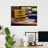 刺繍糸 ポスター (ホームオフィス)