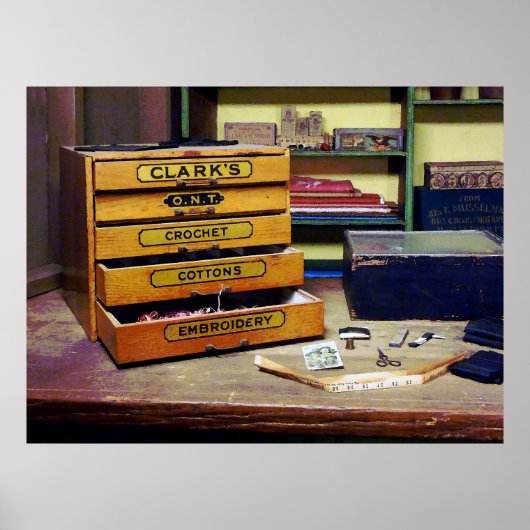 刺繍糸 ポスター (正面)