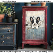 刺繍縁どコレーラージCL3デコページ 薄葉紙