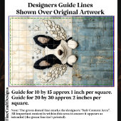 刺繍縁どコレーラージCL3デコページ 薄葉紙