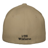 刺繍11th Acr Hat 刺繍入りキャップ (裏面)