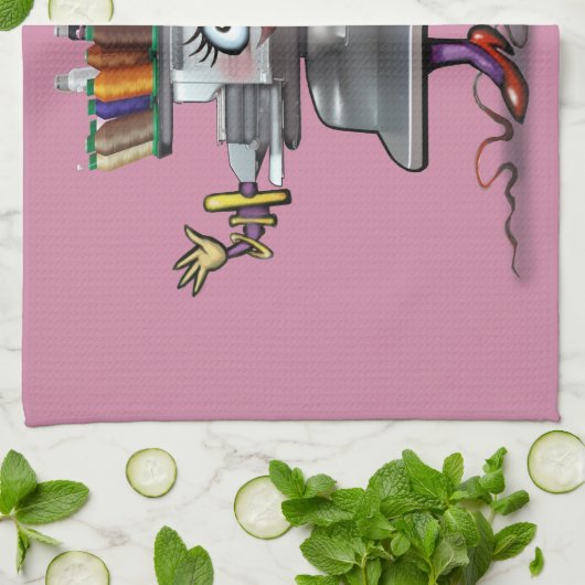 刺繍 キッチンタオル (折り畳み)