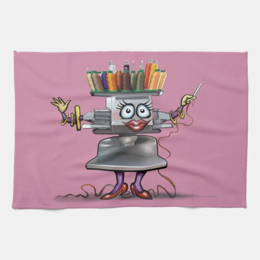 刺繍 キッチンタオル (横)