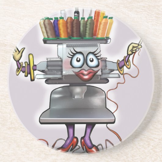 刺繍 コースター (正面)