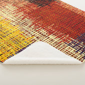 刺繍 – シームレスなオーナメント。色付きの線 シェルパブランケット (3/4)