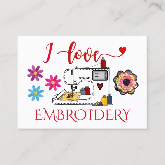 刺繍 – ファッション – シーストレス 名刺 (正面)