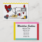 刺繍 – ファッション – シーストレス – SRF 名刺 (正面/裏面)