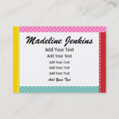 刺繍 – ファッション – シーストレス – SRF 名刺 (裏面)