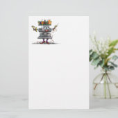 刺繍 便箋 (スタンド正面)