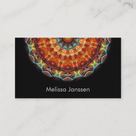 刺繍-曼荼羅 名刺