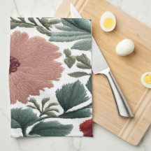 刺繍.花.花のクローズアップ