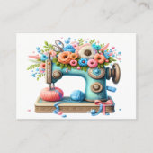 刺繍/裁縫/シーストレス 名刺 (正面)